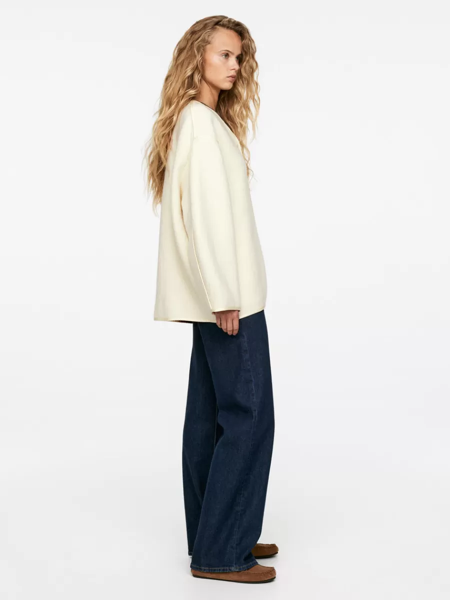 Blazers | Manteaux Et Vestes-ARKET Veste en mélange de laine Blanc