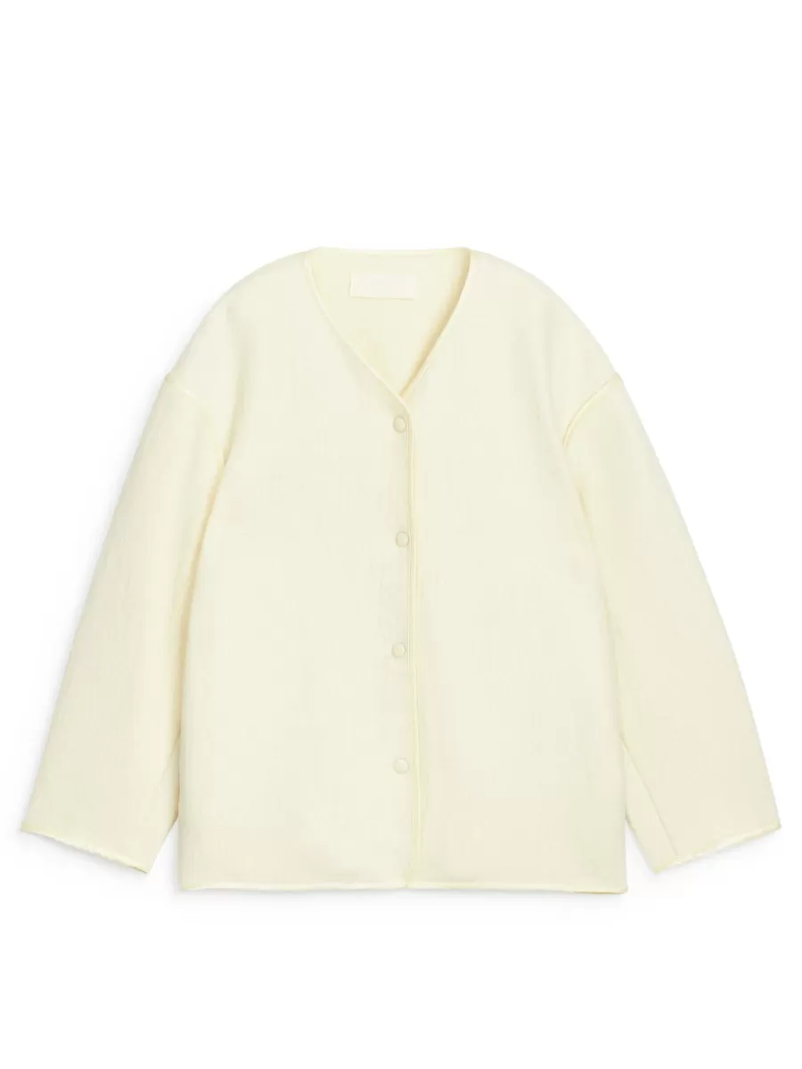 Blazers | Manteaux Et Vestes-ARKET Veste en mélange de laine Blanc