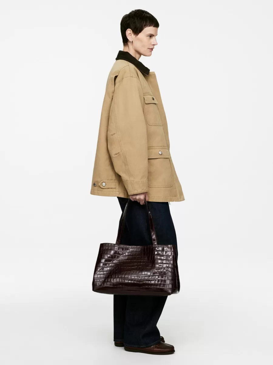 Manteaux Et Vestes-ARKET Veste en toile doublée Beige