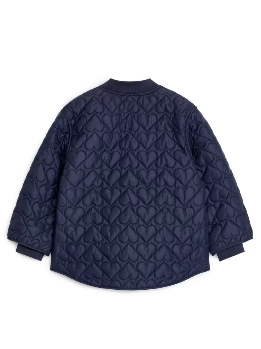 Manteaux Et Vestes | Manteaux Et Vestes-ARKET Veste matelassée Bleu foncé