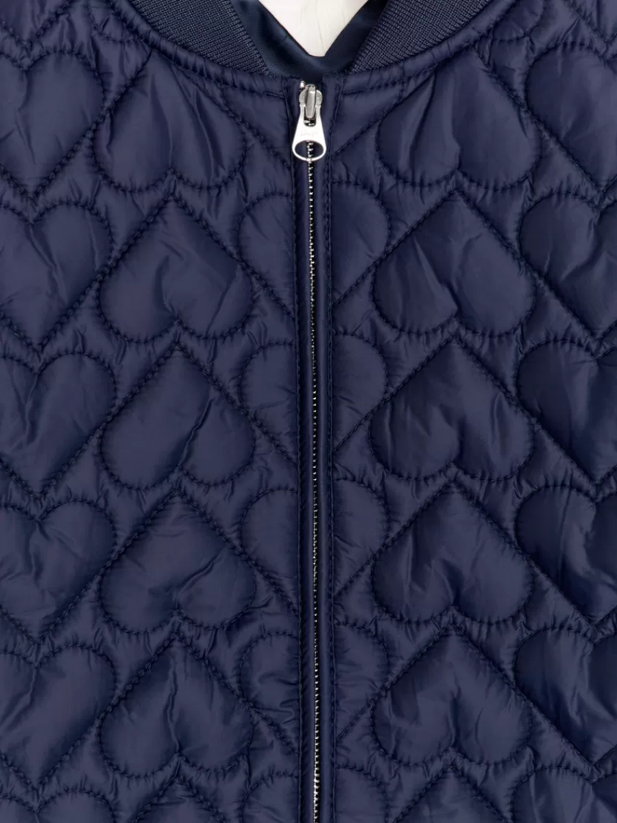Manteaux Et Vestes | Manteaux Et Vestes-ARKET Veste matelassée Bleu foncé