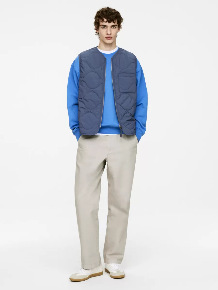 Manteaux Et Vestes-ARKET Veste matelassée sans manches 2-en-1 Bleu