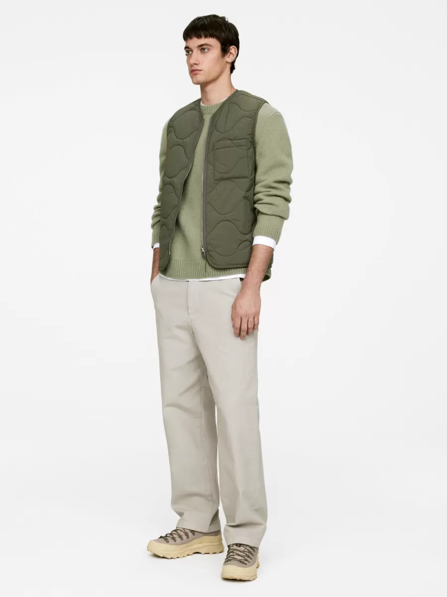 Manteaux Et Vestes-ARKET Veste matelassée sans manches 2-en-1 Vert