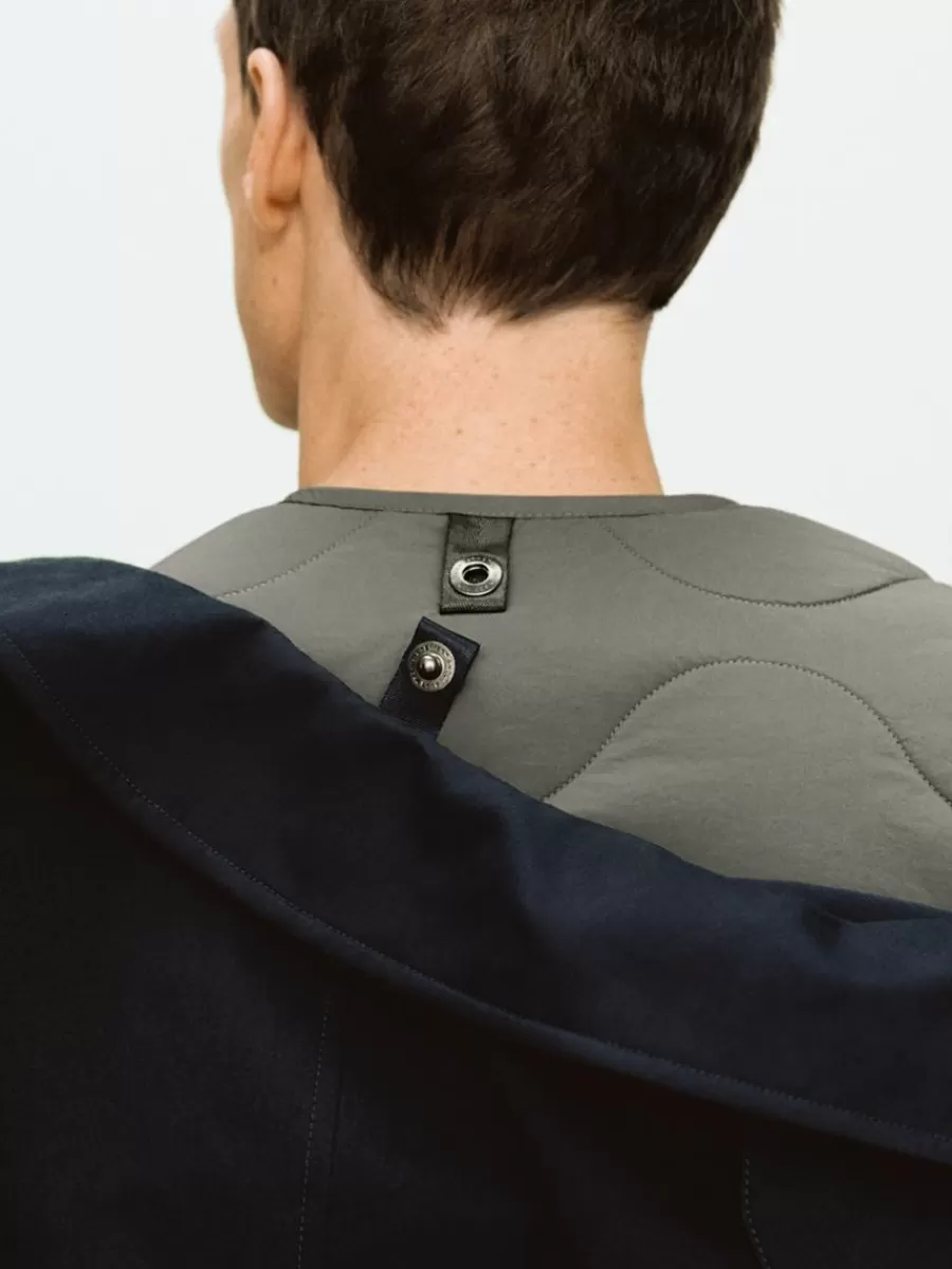 Manteaux Et Vestes-ARKET Veste matelassée sans manches 2-en-1 Vert
