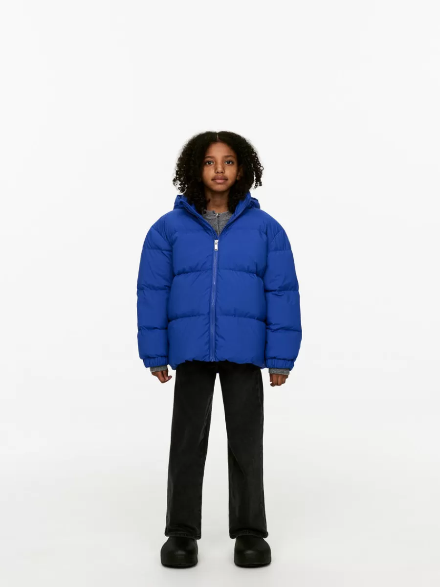 Manteaux Et Vestes | Manteaux Et Vestes-ARKET Veste Upcycled Down Bleu