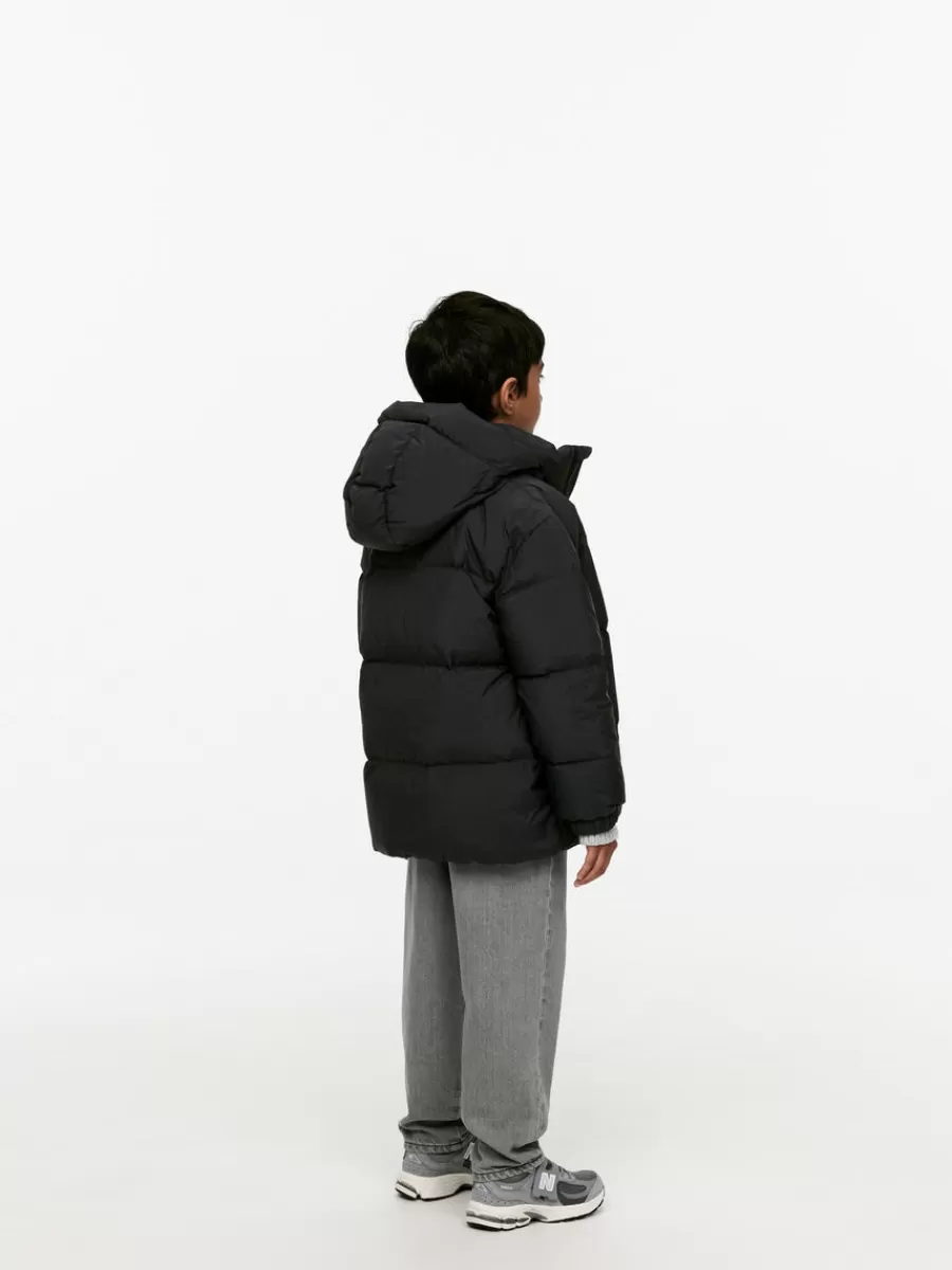 Manteaux Et Vestes | Manteaux Et Vestes-ARKET Veste Upcycled Down Noir