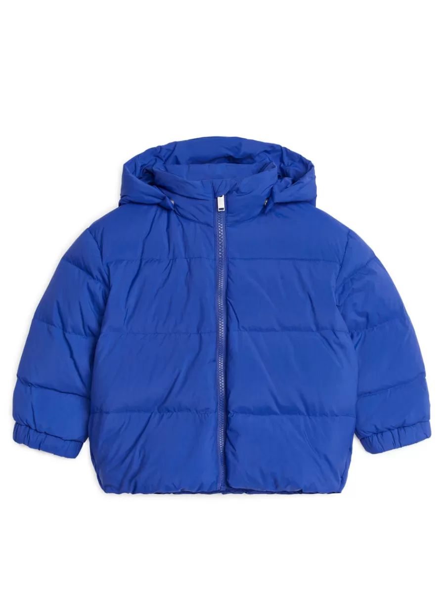 Manteaux Et Vestes | Manteaux Et Vestes-ARKET Veste Upcycled Down Bleu