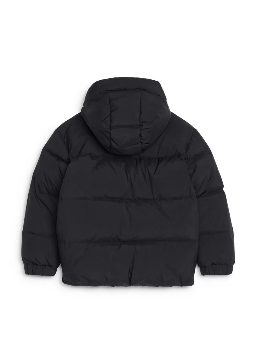 Manteaux Et Vestes | Manteaux Et Vestes-ARKET Veste Upcycled Down Noir