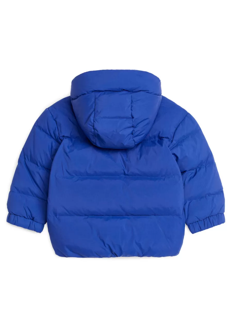 Manteaux Et Vestes | Manteaux Et Vestes-ARKET Veste Upcycled Down Bleu