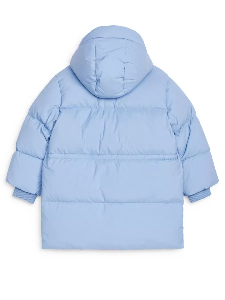 Manteaux Et Vestes-ARKET Veste Upcycled Down Bleu ciel