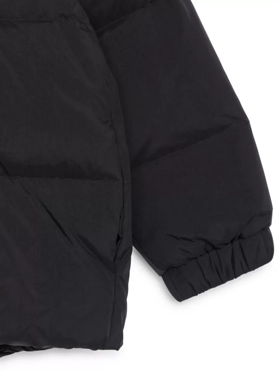Manteaux Et Vestes | Manteaux Et Vestes-ARKET Veste Upcycled Down Noir
