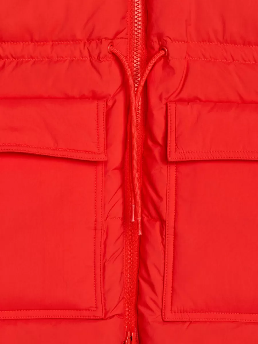 Manteaux Et Vestes-ARKET Veste Upcycled Down Rouge
